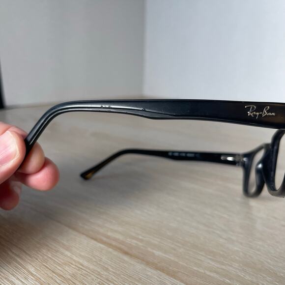 Ray-Ban RB5268 5119 Black Eyeglasses Frames Only 50-17-135 READ - Picture 8 of 9